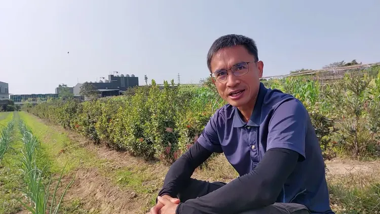 李法憲說，「農業無法單打獨鬥！」凃建豐攝