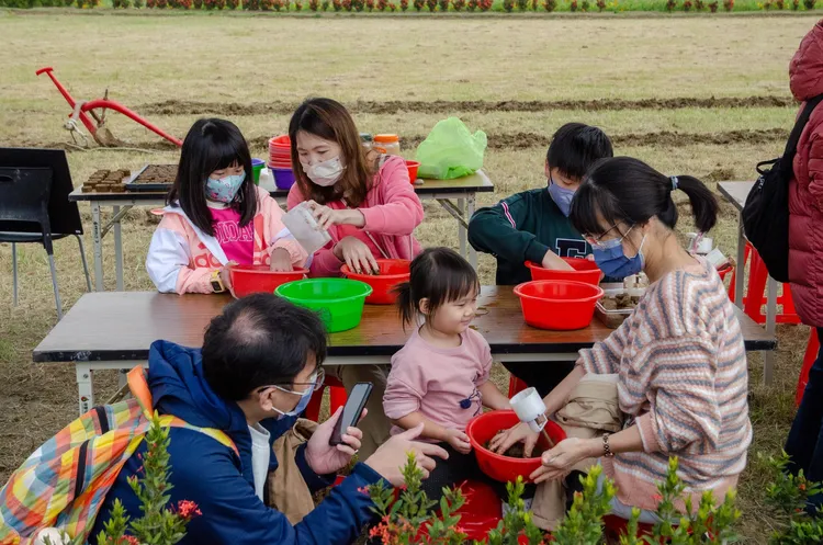 去年12 月中旬首次舉辦「梓感農村文化節」。李法憲提供