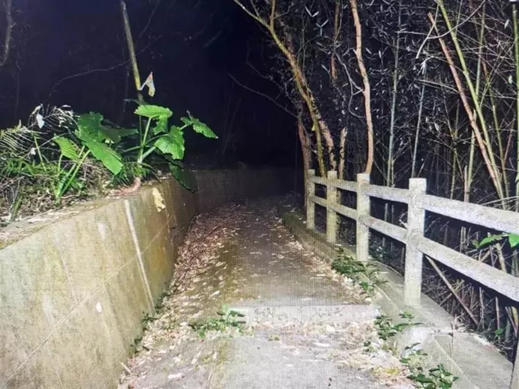 案發現場佛頂山步道。民眾提供