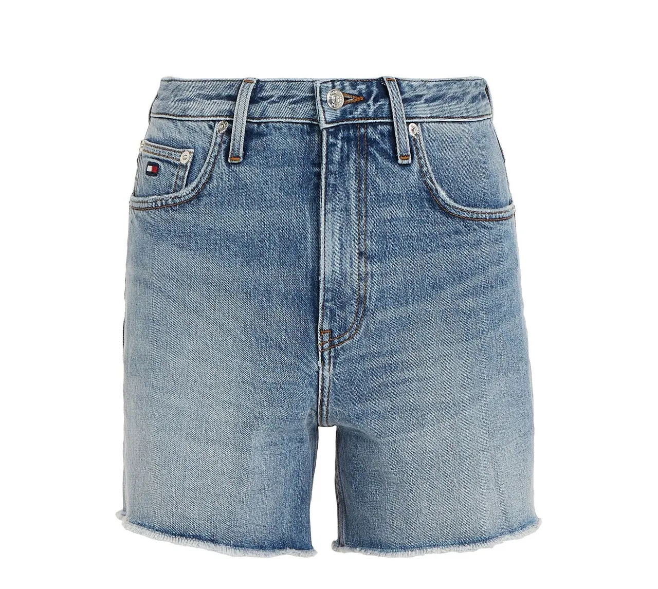 Tommy x Shawn春季系列女裝丹寧短褲,5380元。品牌提供