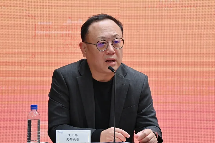 文化部長史哲。行政院提供