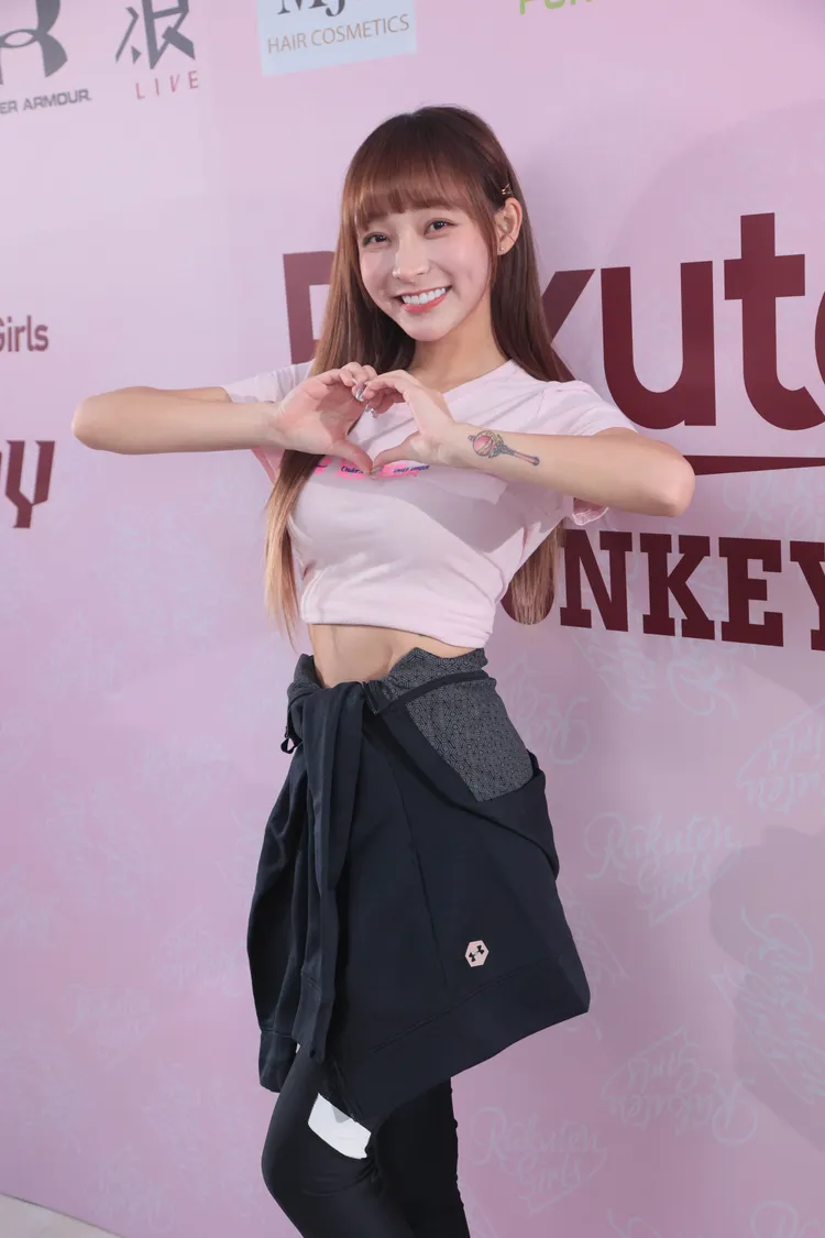 林襄是樂天女孩人氣王。彭欣偉攝