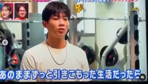 日本團隊飛到台灣採訪何孟遠。翻攝何孟遠IG