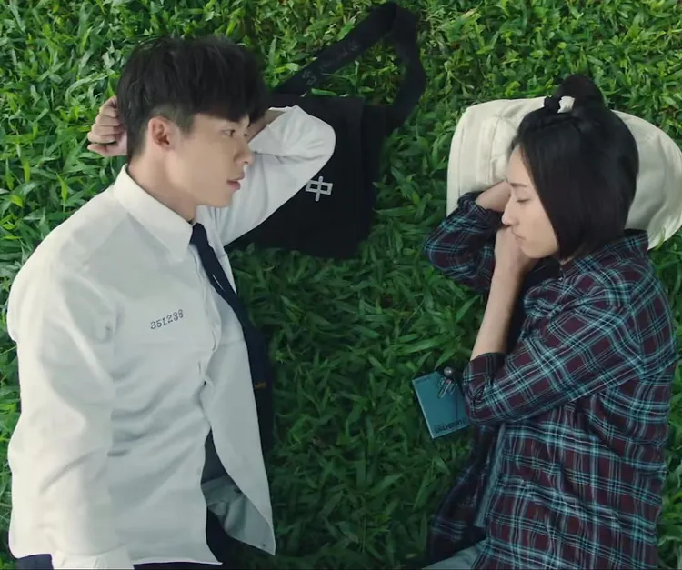 許光漢（左）與柯佳嬿（右）因《想見你》電影版紅遍亞洲。翻攝kuanghanhsu IG