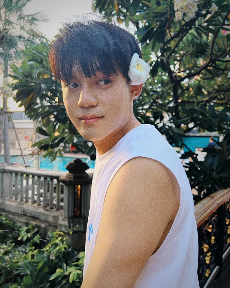 呂杰陽有「羽球界男神教練」封號。翻攝自呂杰陽臉書