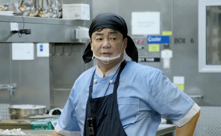 白種元挑戰為500人出餐，是史上最多人的一次。中天綜合台