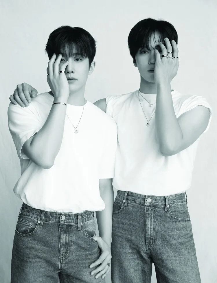 在富含情感寓意的帥照釋出後數日，Rocky（右）就以合約到期為由宣布退出ASTRO。品牌提供