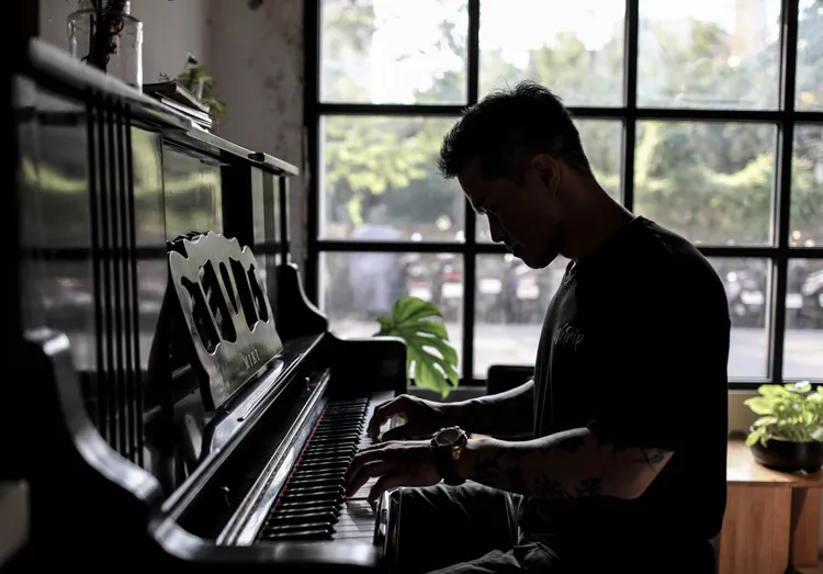 大支透過諮商，學會分享並控制自己的情緒。鄭孟晃攝