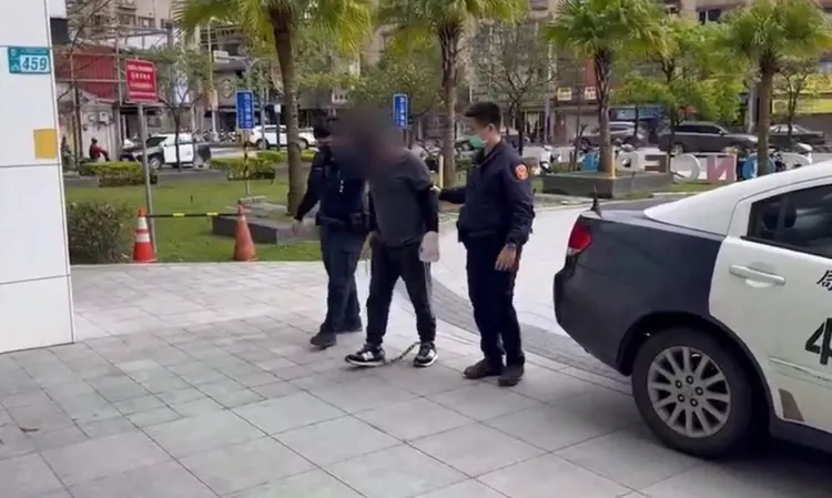 林男依加重竊盜罪嫌送辦。翻攝畫面