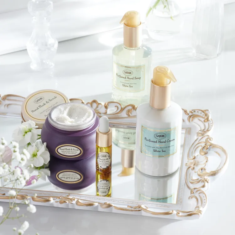 SABON升級版手部保養系列。品牌提供