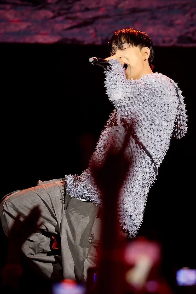 pH-1大秀饒舌功力，全場尖叫連連。林林攝