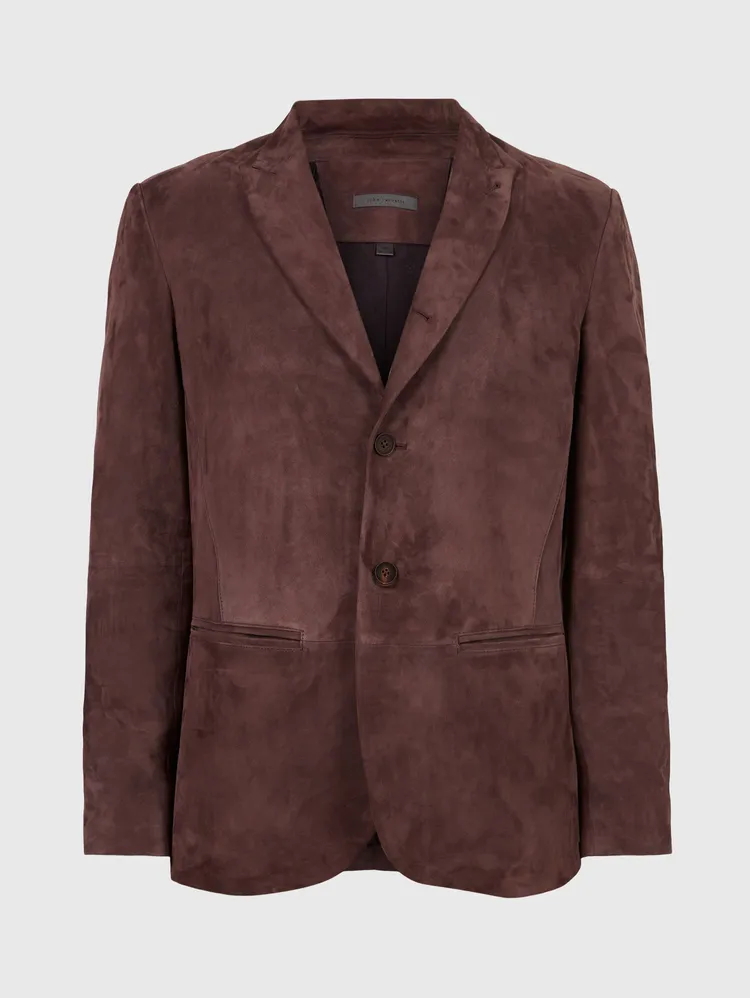 john varvatos YANCEY皮衣外套，9萬2300元。品牌提供