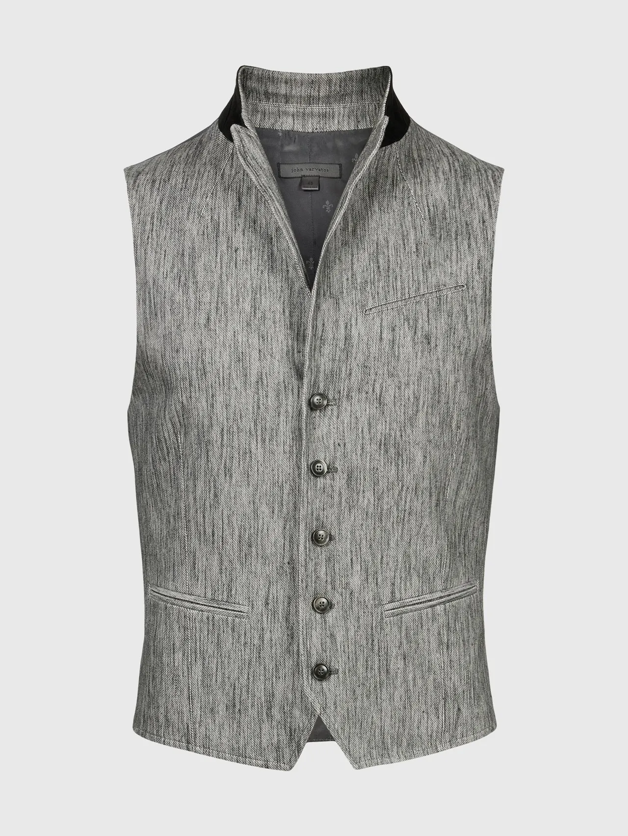 john varvatos WOODWARD西裝背心,1萬9400元。品牌提供
