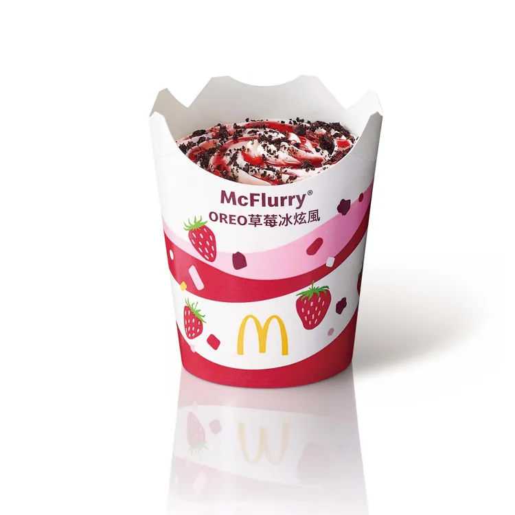 OREO草莓冰炫風3/15至5/23限期供應或售完為止，單點65元。業者提供