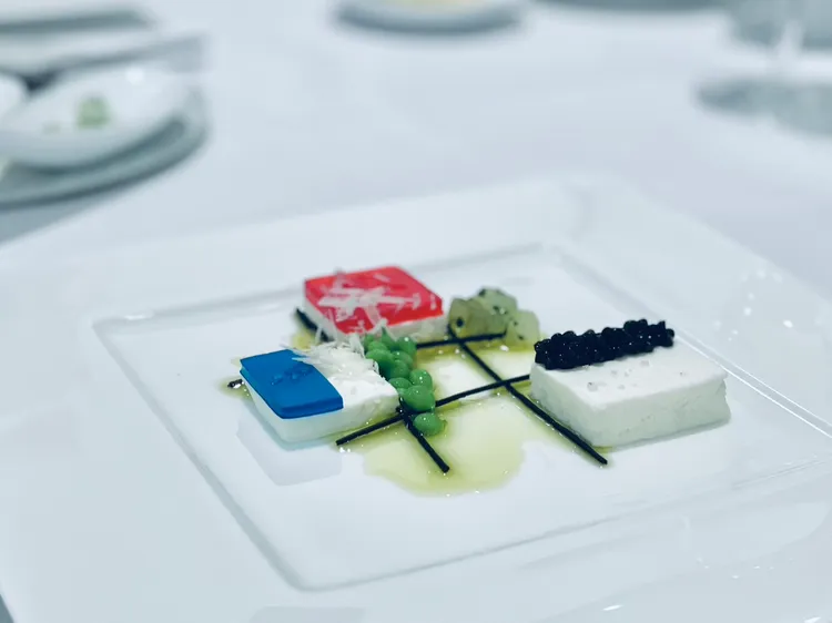 前菜-蒙德里安。曾仲葳攝