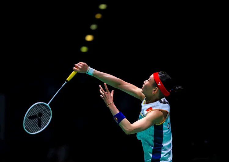 戴資穎對布莎南13連勝。  美聯社資照