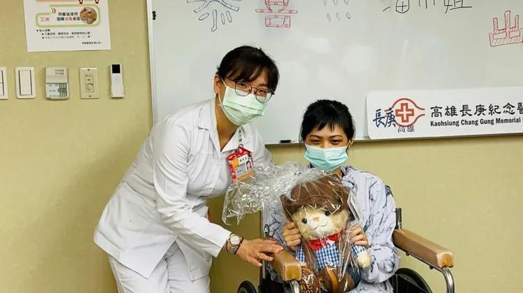 潘女經治療救回視力。高雄長庚醫院提供
