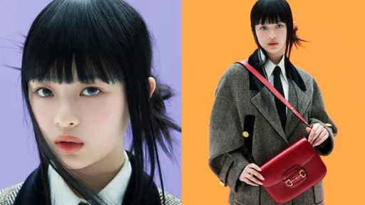 GUCCI最年輕大使第1支廣告亮相 NewJeans Hanni微酷帶點甜