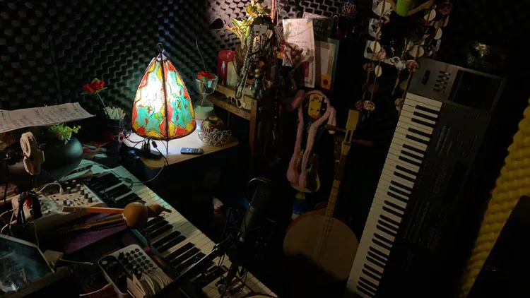 錦雯花重本替直播設備升級。錦雯提供