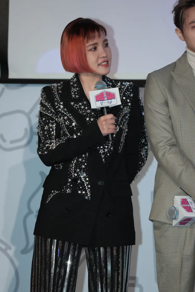 HOLD住姊被說是五音不全。彭欣偉攝