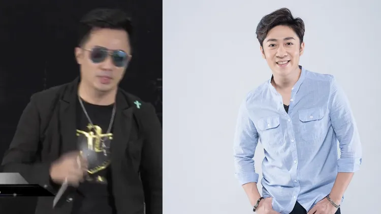 艾翔（左）和哥哥艾成十分神似。翻攝艾成的異想世界臉書