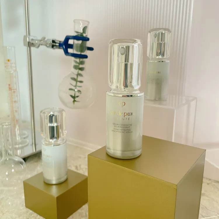 肌膚之鑰激光鑽白精萃，各40ml／5800元。張家玲攝