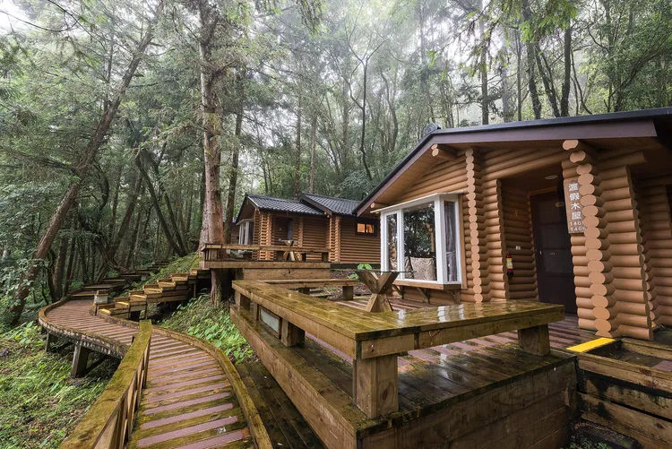 明池山莊度假木屋。業者提供
