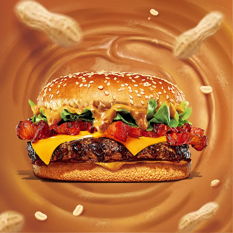 美式花生牛肉堡。業者提供