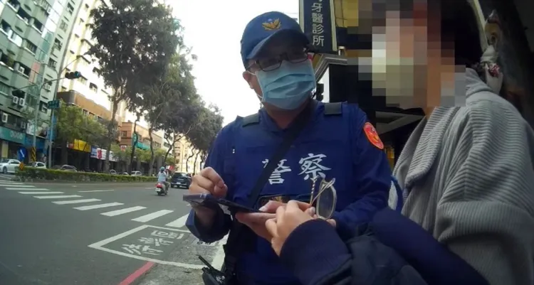 警方向吳女說明沒有「皓晨」，有的只是詐騙集團想騙她的錢。讀者提供