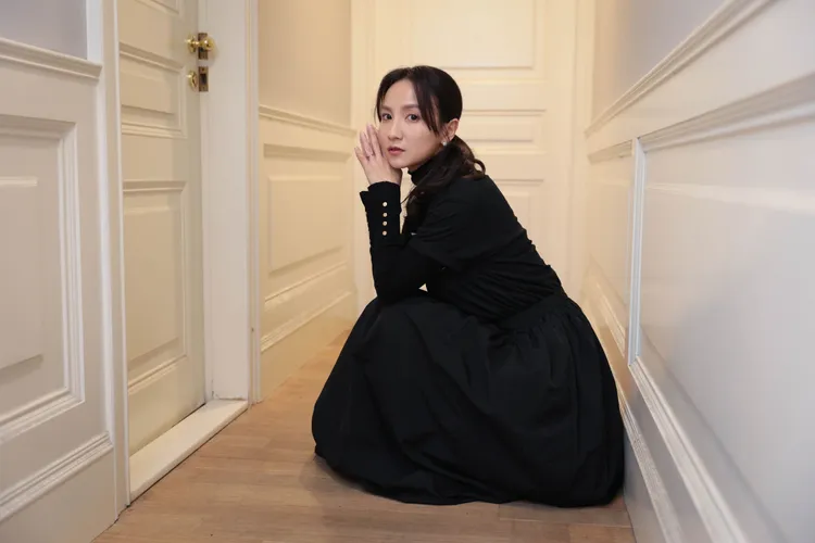 張寗分享和兒子的相處趣事。彭欣偉攝