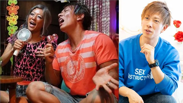 AV天王清水健片中飾演岡田將生妹妹的男友。劇照、翻攝shimiken0901 IG