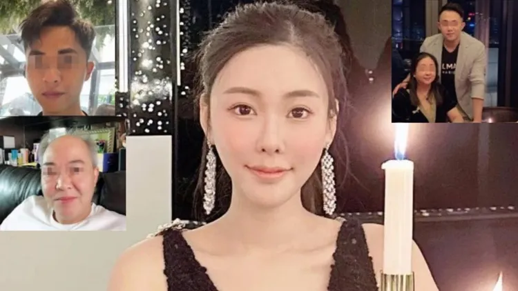 殺害香港名媛蔡天鳳的前夫一家（小圖）仍被拘禁。翻攝蔡天鳳Instagram