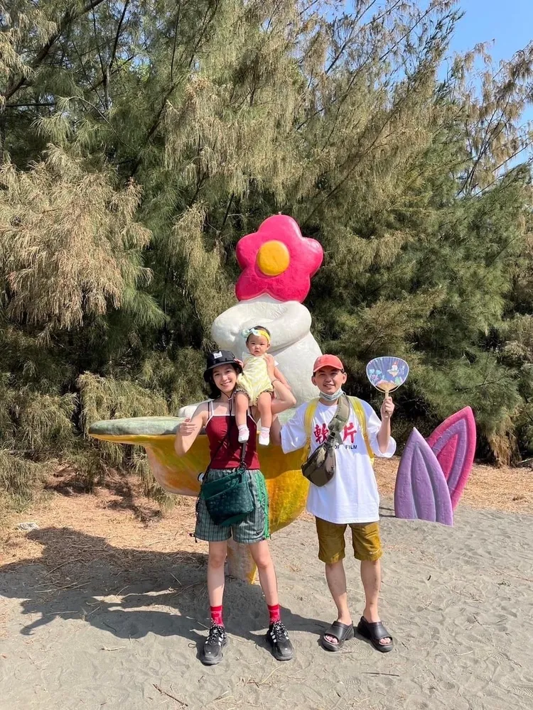 孟耿如與藝術作品。都市藝術工作室提供