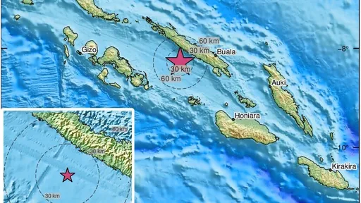 南太平洋島國索羅門規模6.2地震 暫無海嘯