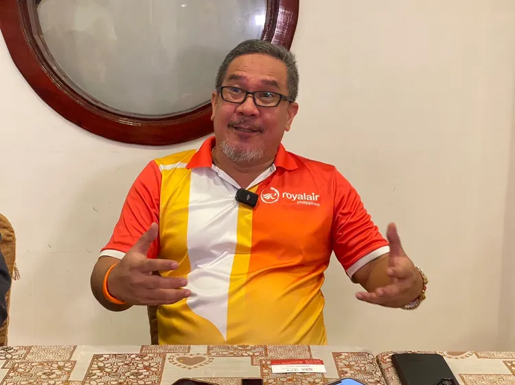 菲律賓皇家航空執行長Eduardo C. Novillas。陳怡文攝