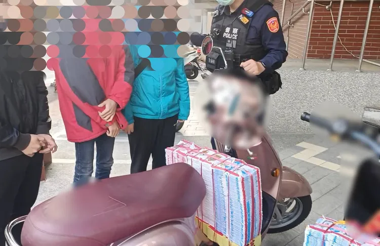 3嫌落網，天真以為神明恩准就不用通報廟方。讀者提供