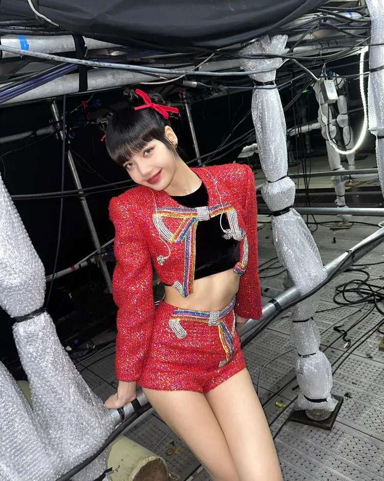 LISA的IG有9012萬粉絲，是韓流之冠。翻攝Lisa IG