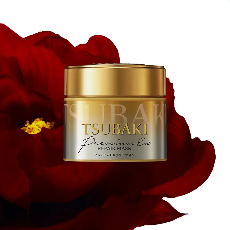 TSUBAKI金耀瞬間護髮膜升級版，180g／399元。品牌提供