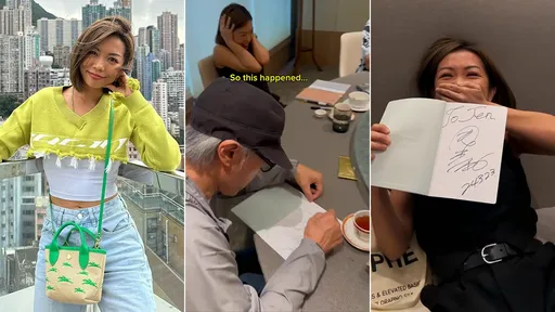 女網紅被翻牌「飛香港見周星馳」 超爽der!星爺宴請又親切簽名