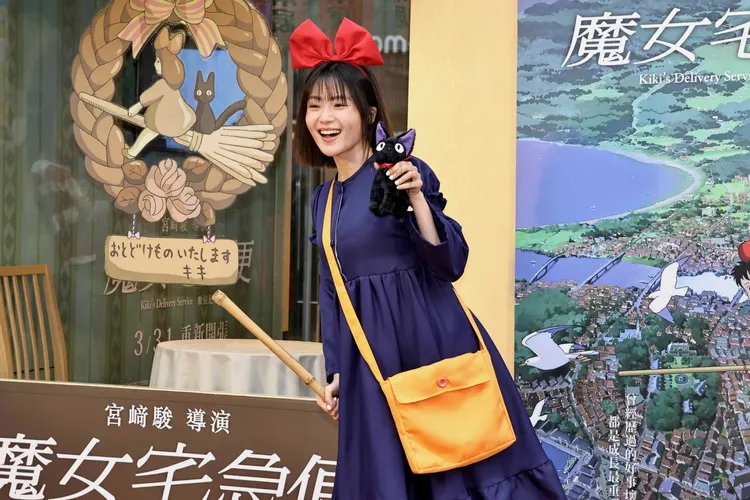 楊小黎分享13歲擔任《魔女宅急便》配音的往事。施昂強攝