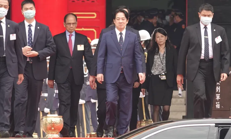 副總統賴清德也出席致祭典禮。莊宗達攝