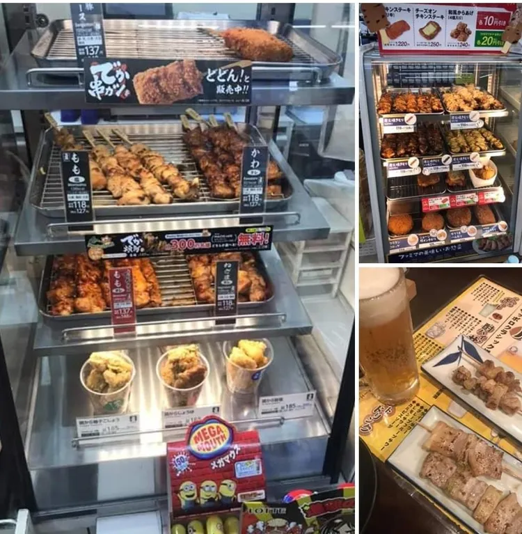 台灣網友遊日時對超商食物讚不絕口。翻攝自爆系公社