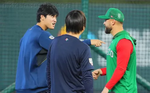 「乖乖牌」大谷翔平變壞了!瞪大眼嗆明天對日本先發的天使隊友「小心點!」