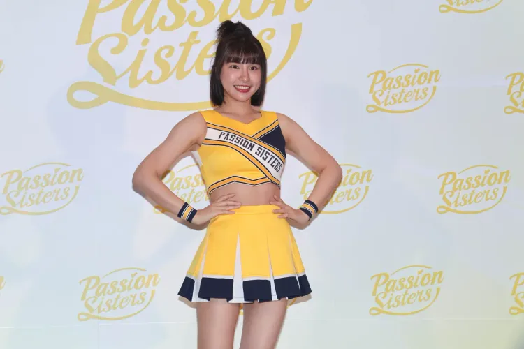 中信兄弟啦啦隊Passion Sisters成員峮峮。資料照片