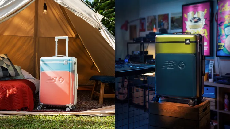 22吋旅行箱，各1萬2680元。品牌提供