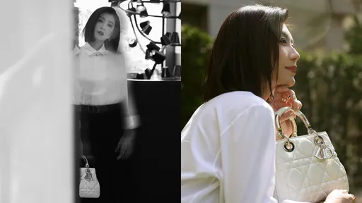贾静雯美照连发眼中难掩幸福 全套DIOR上身「活成自己最喜欢的样子」