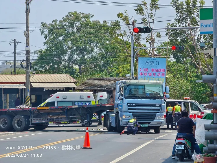 事故發生在斗六市斗六二路與鎮北路口。高明輝提供
