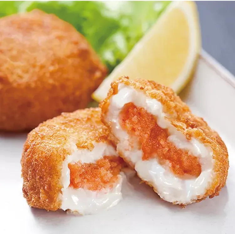 可樂餅俱樂部 辛明太子可樂餅，單顆售價90元。業者提供