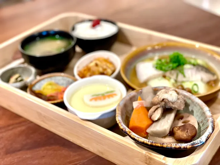 日式早餐。曾仲葳攝