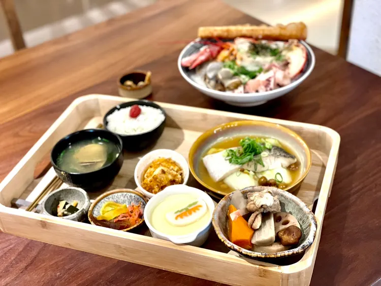 呆水提供入住房客10款早餐任選。曾仲葳攝